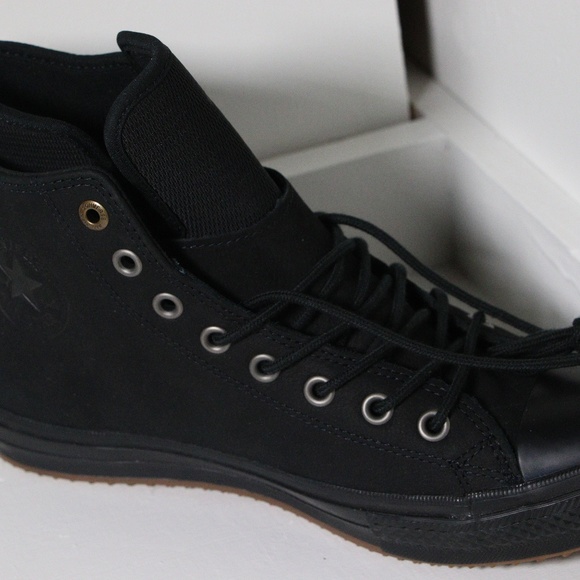 Converse Black on Black Waterproof All Star Boots - Picture 5 of 8